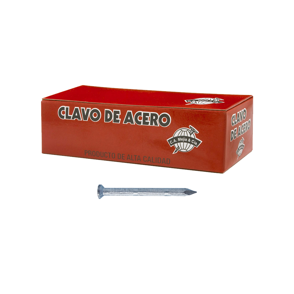 CLAVO ACERO VERTICAL 1" X LB