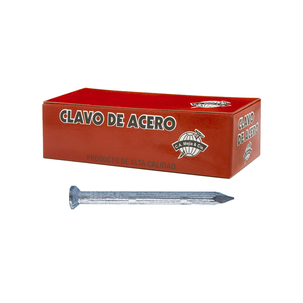 CLAVO ACERO VERTICAL 3" X LB