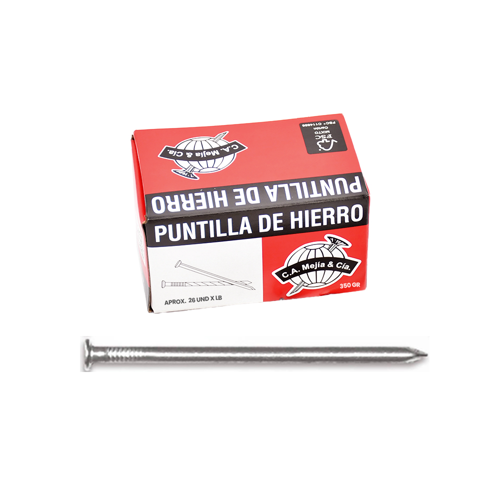 PUNTILLA C.A MEJIA 350GR 5"