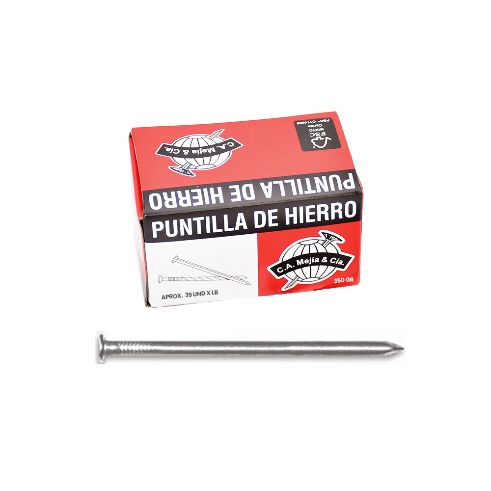 PUNTILLA C.A MEJIA 350GR 4"