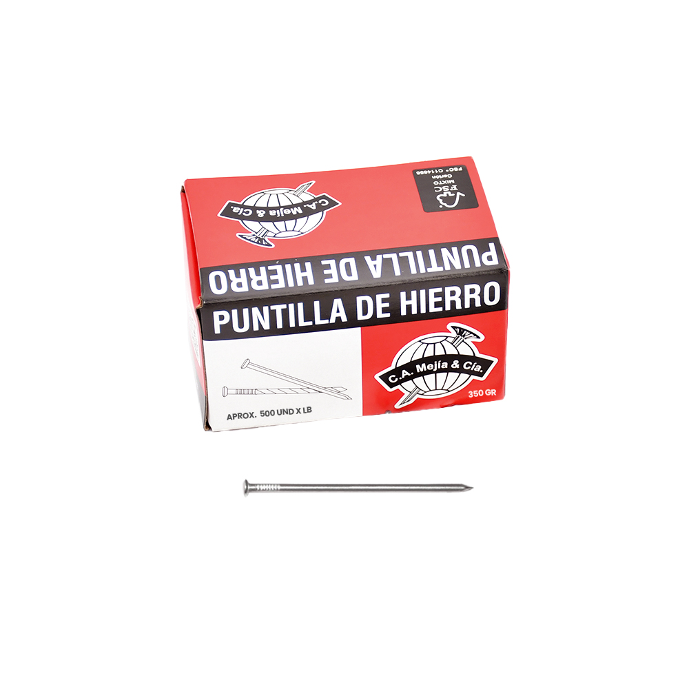 PUNTILLA C.A MEJIA 350GR 11/2"