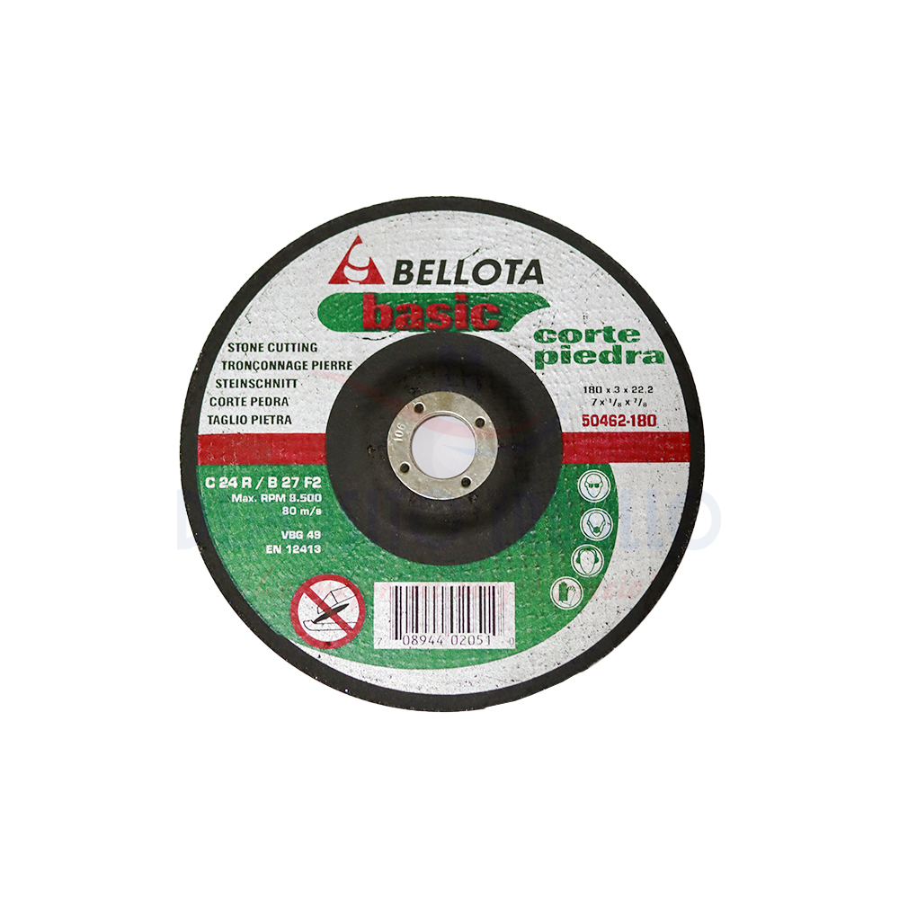 DISCO BELLOTA C/REFR. 7" R.50462-1