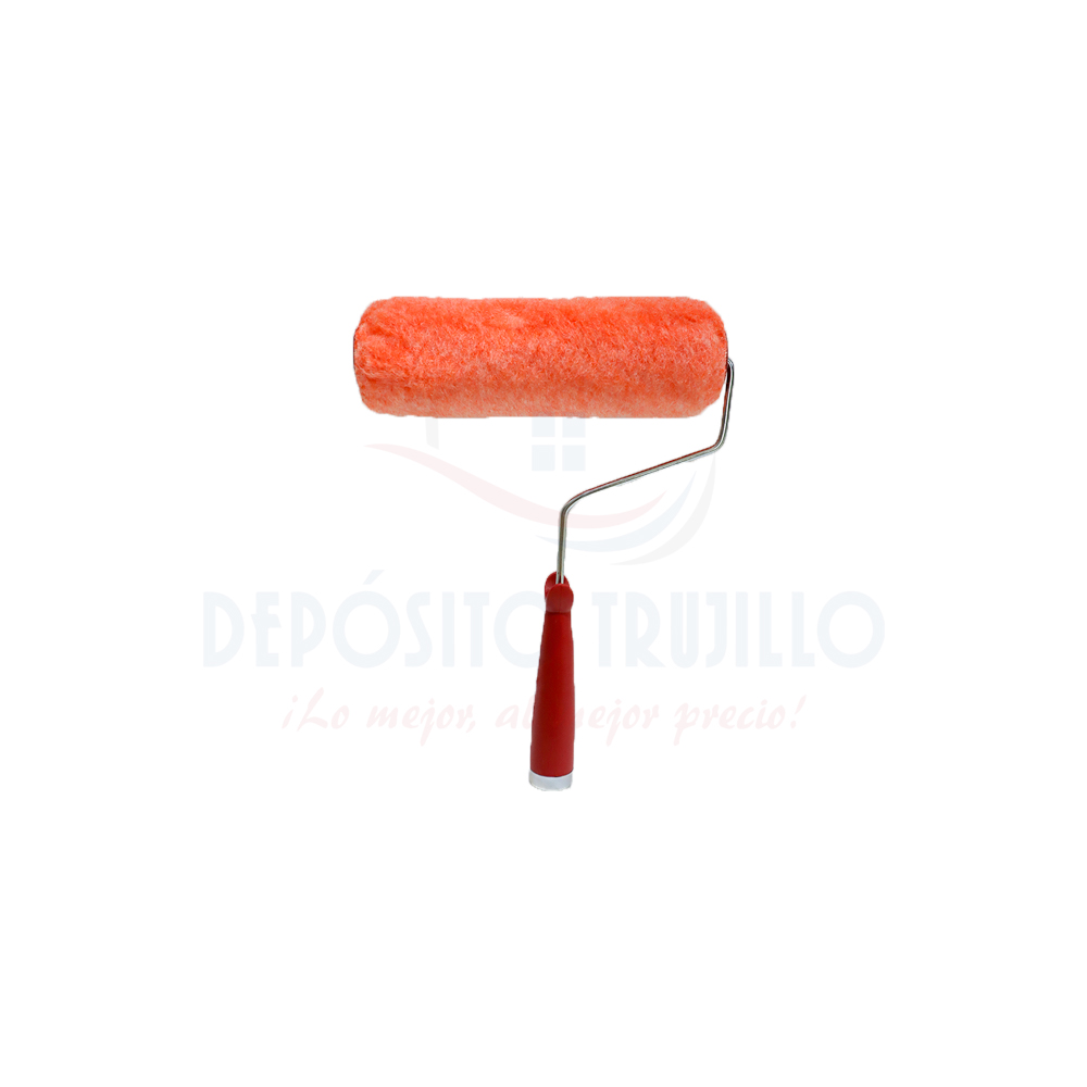 RODILLO FELPA MASTDER NARANJA 9"