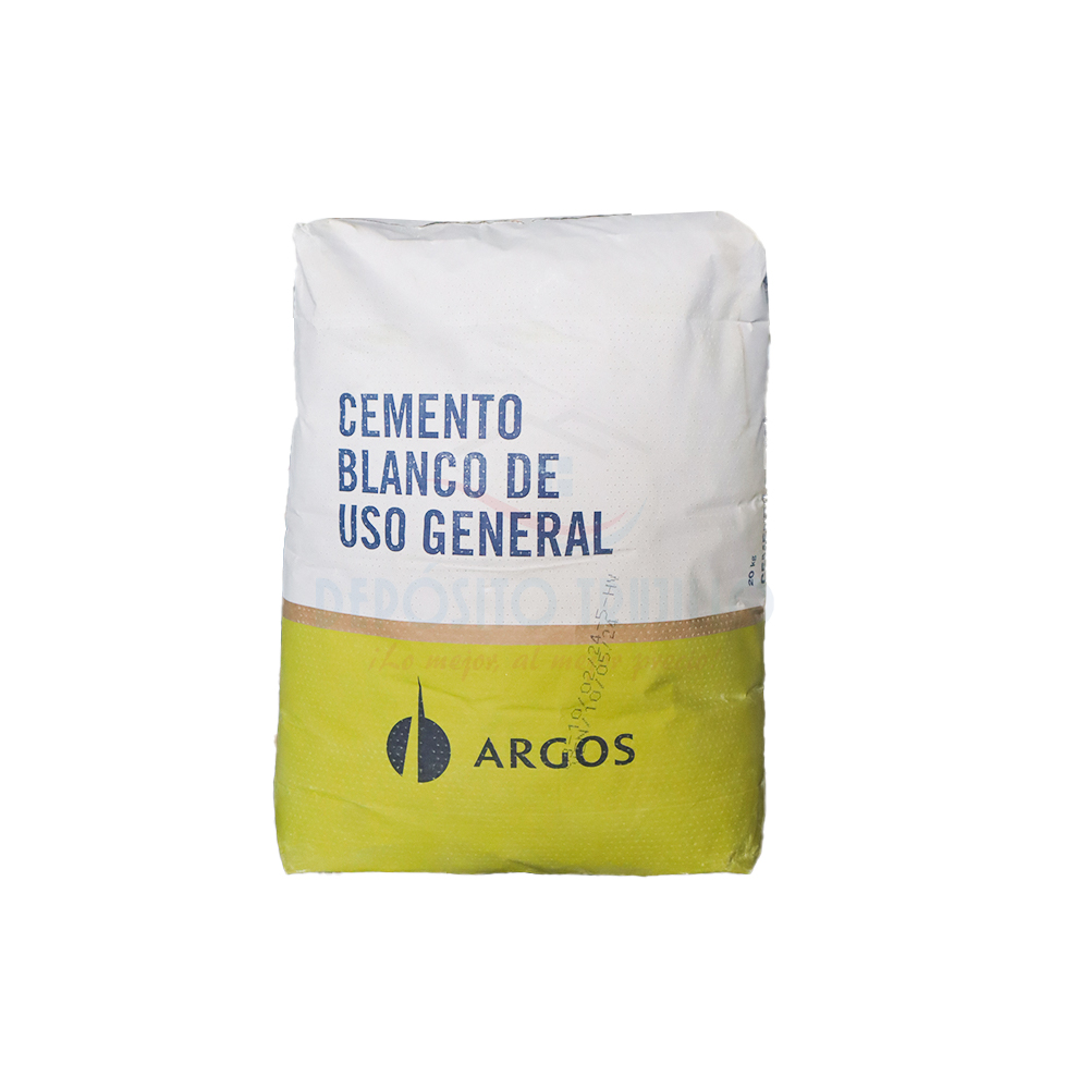 CEMENTO BLANCO ARGOS 40KG