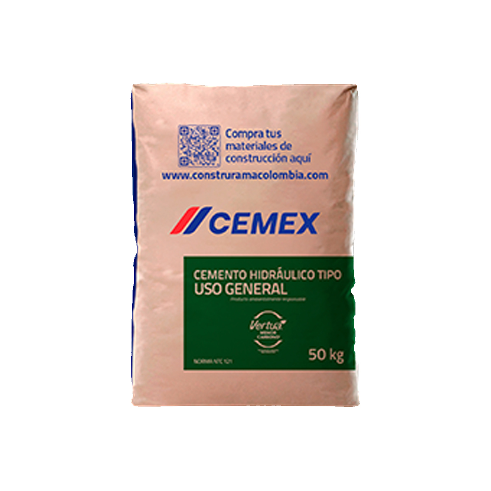 CEMENTO GRIS USO GENERAL CEMEX 50KG