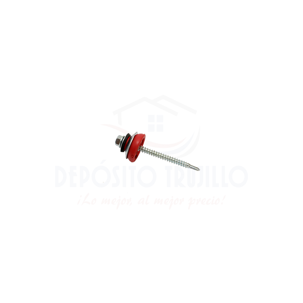 TORNILLO AUTOPERF 11/2" T/SOMBRILLA ROJO ECONOMI