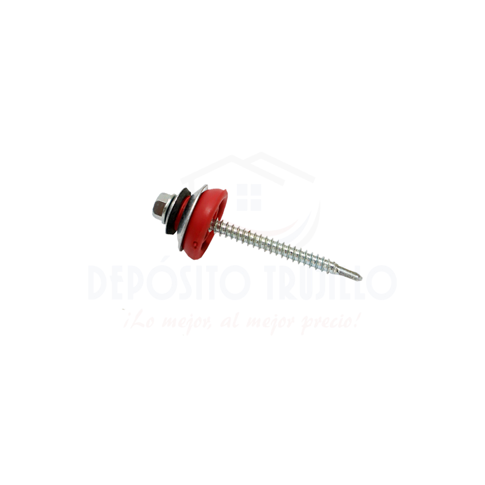 TORNILLO AUTOPERF 21/2" T/SOMBRILLA ROJO ECONOMI