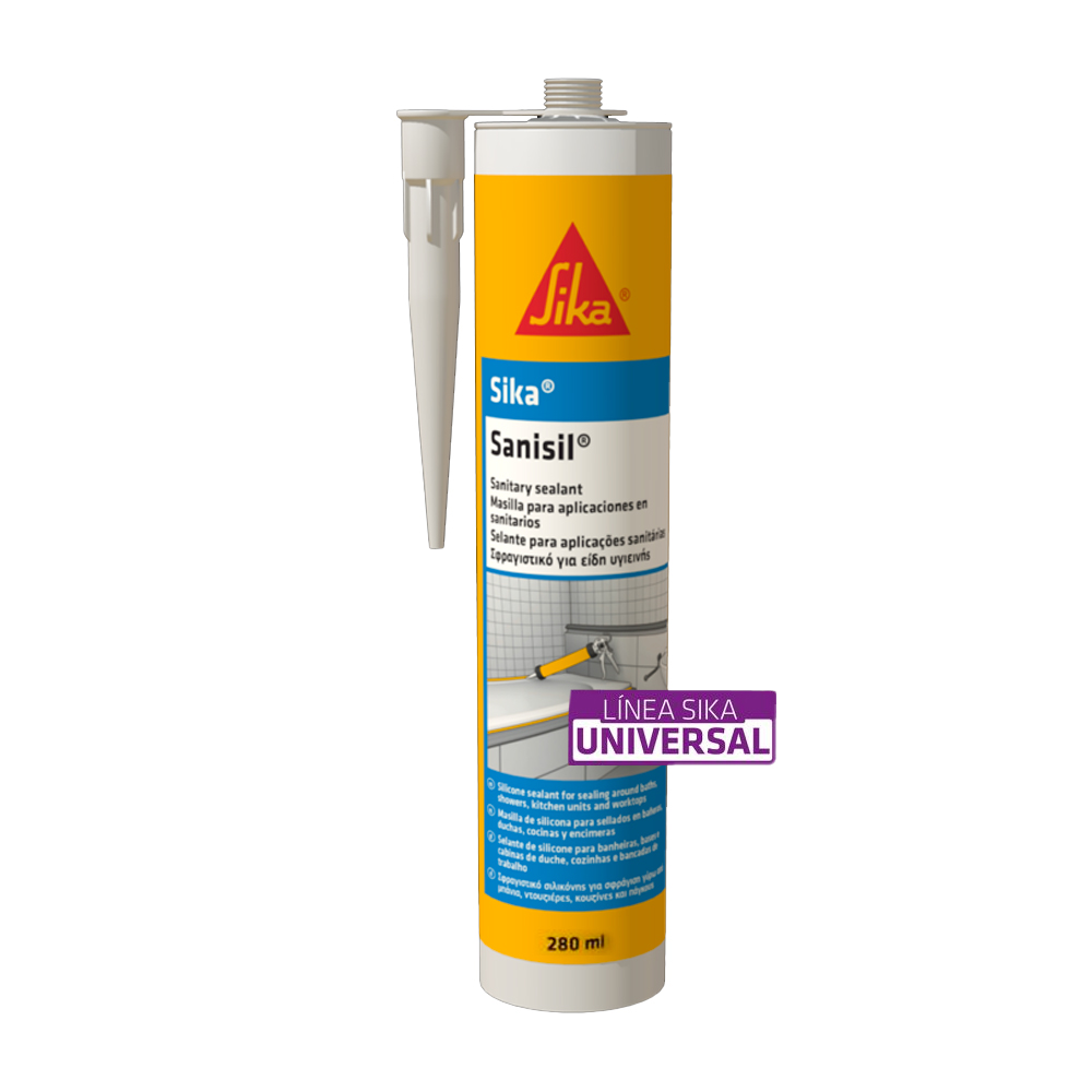 SIKA SANISIL TRANSPARENTE 280ML