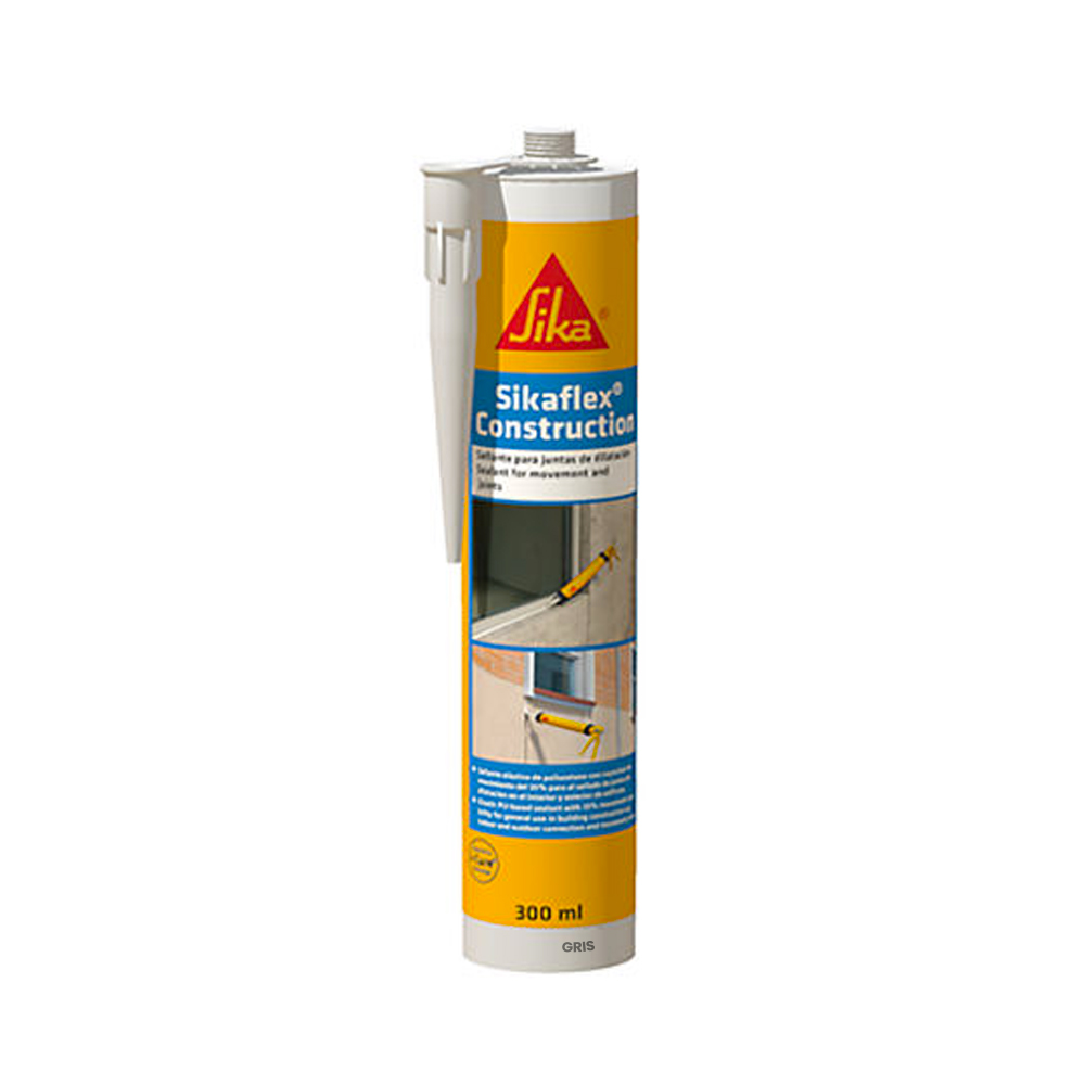 SIKAFLEX CONSTRUCCION PLUS 300ML GRIS