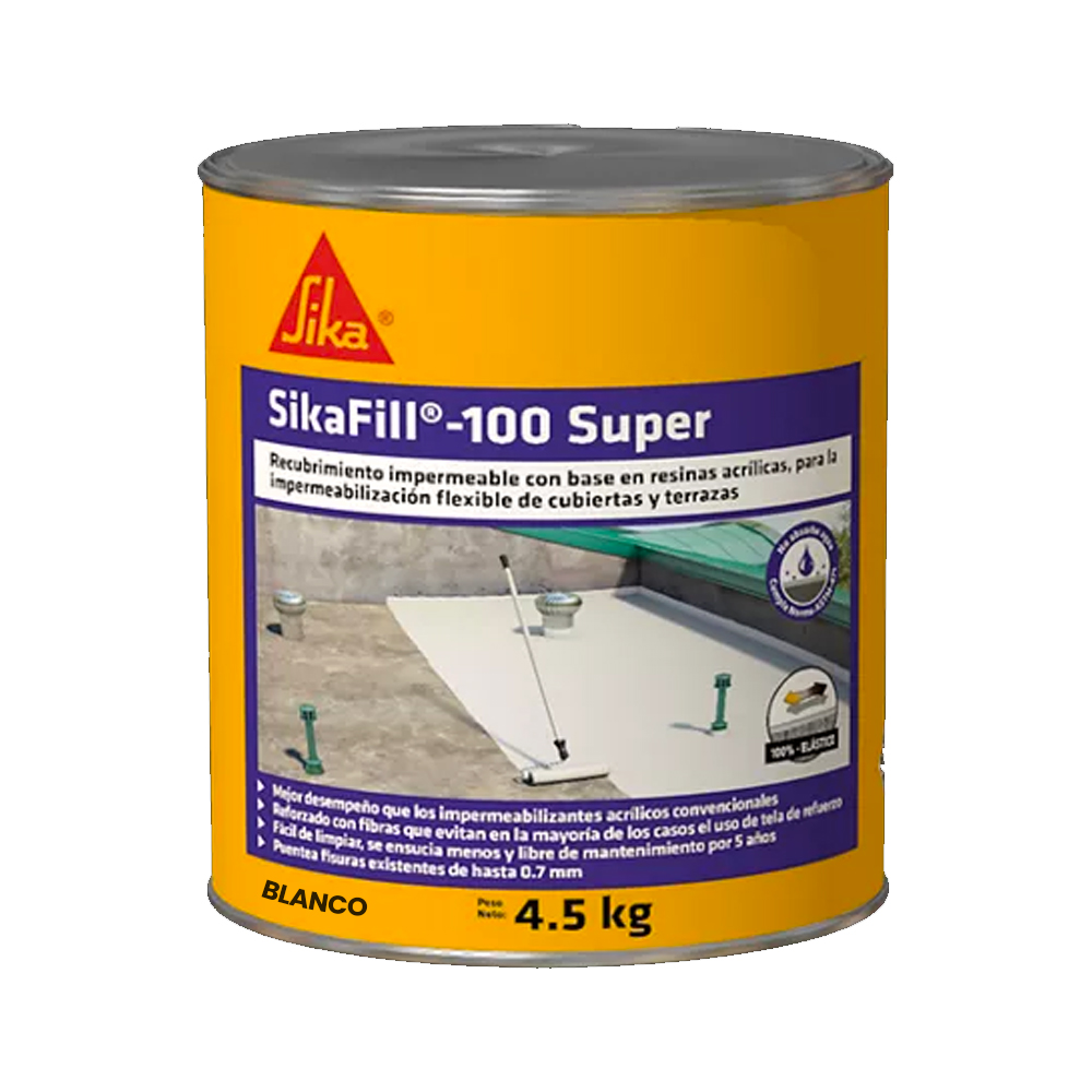 SIKAFILL 100 SUPER CO BLANCO X GALON