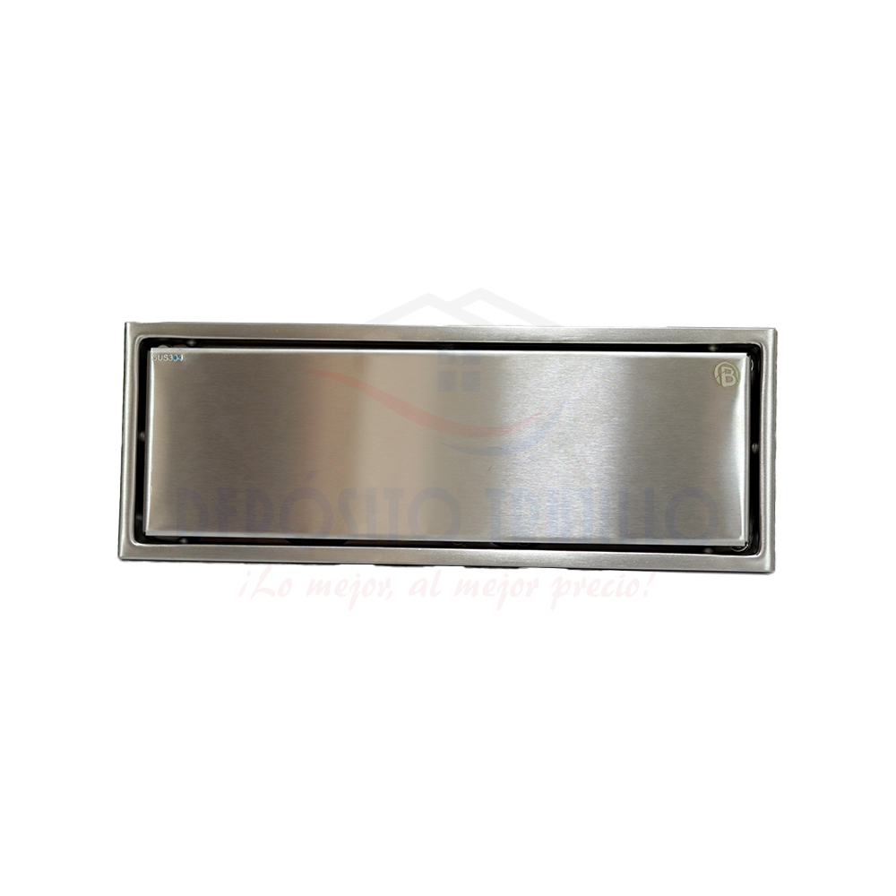 REJILLA PISO RECTANG 30*11 ACERO INOX RF:YW057 BOCCHERI