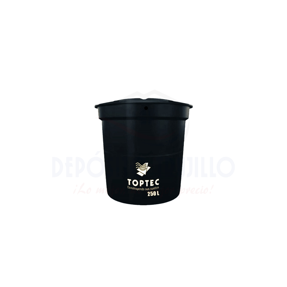 TANQUE TOPTEC 250LT NEGRO