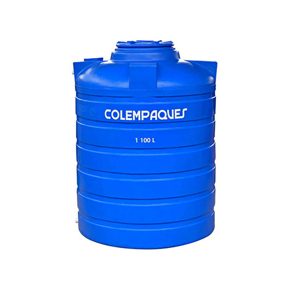 TANQUE BOTELLA 1100 LTS AZUL COLEMPAQUES