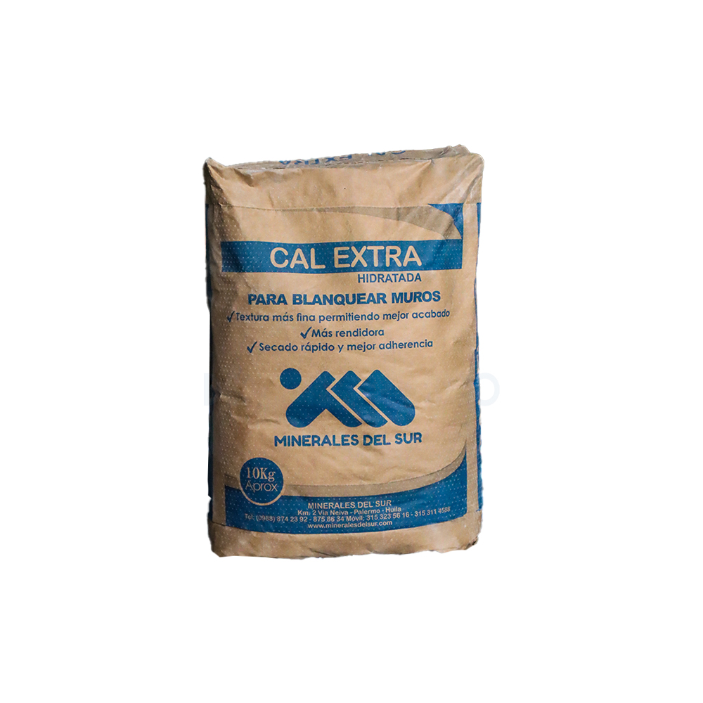 CAL EXTRA X 10 KL MINERALES DEL SUR