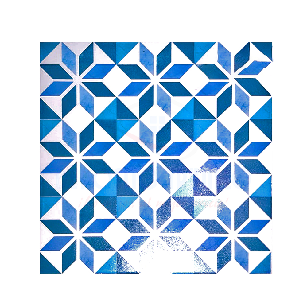 PARED DUBAI LISO AZUL 30X30 C*1.86M  ESMALGRES