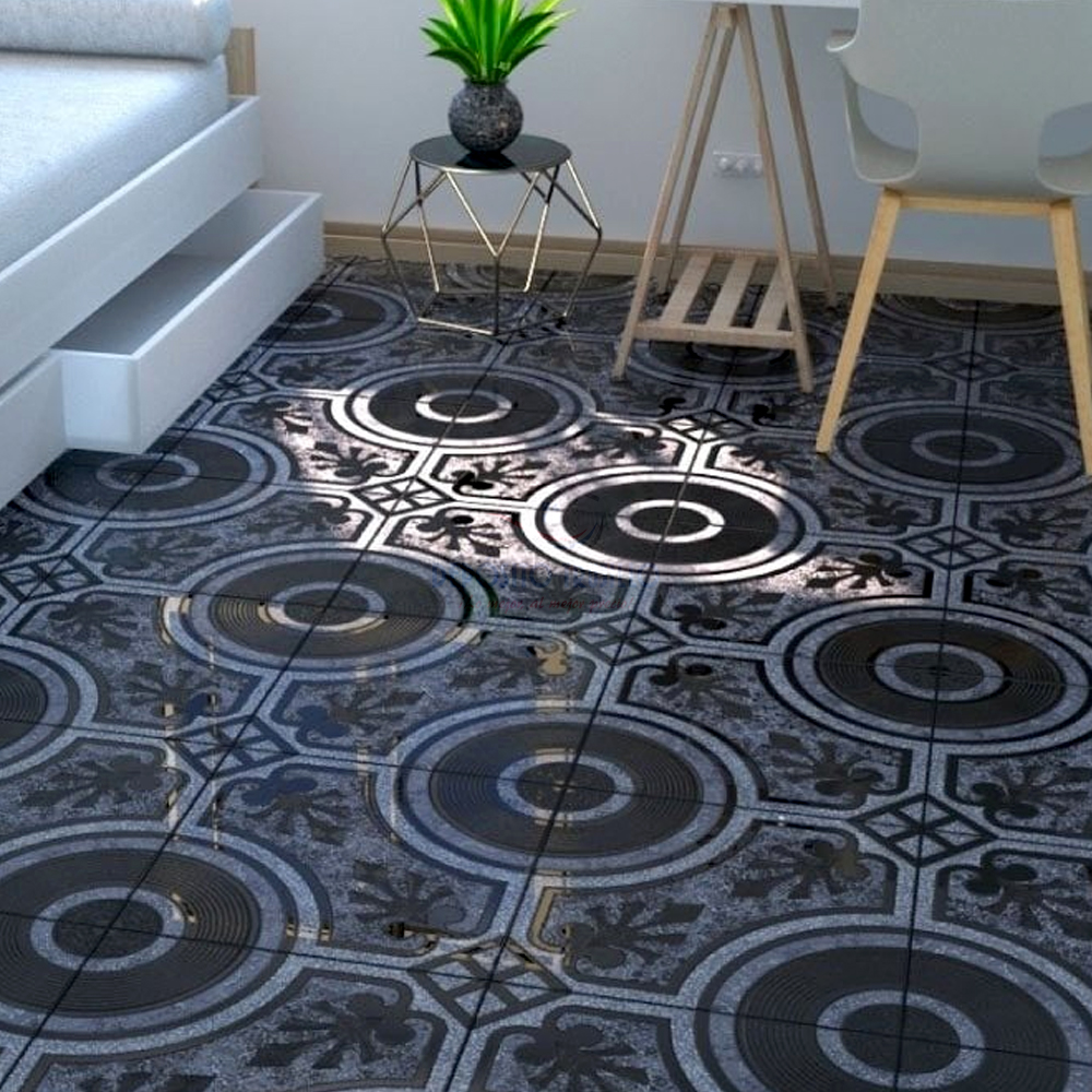 PISO NIRVANA NEGRO 50X50 C*1.50M EURO