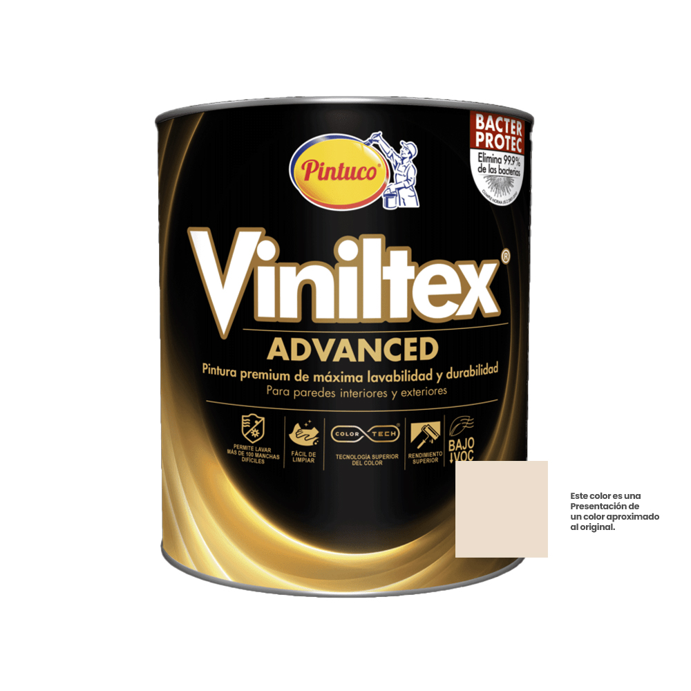 VINILTEX BLANCO ALMENDRA X GALON-1561 3