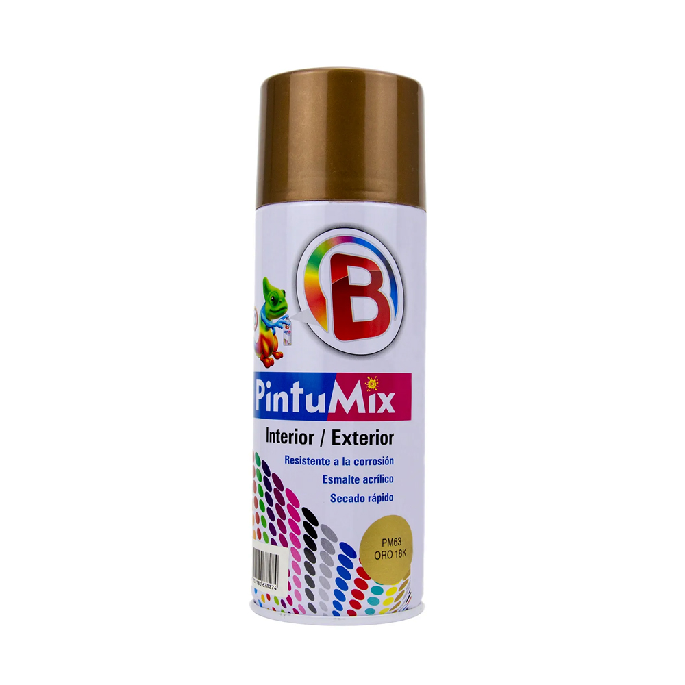 PINTURA ORO EN AEROSOL PINTUMIX  400ML