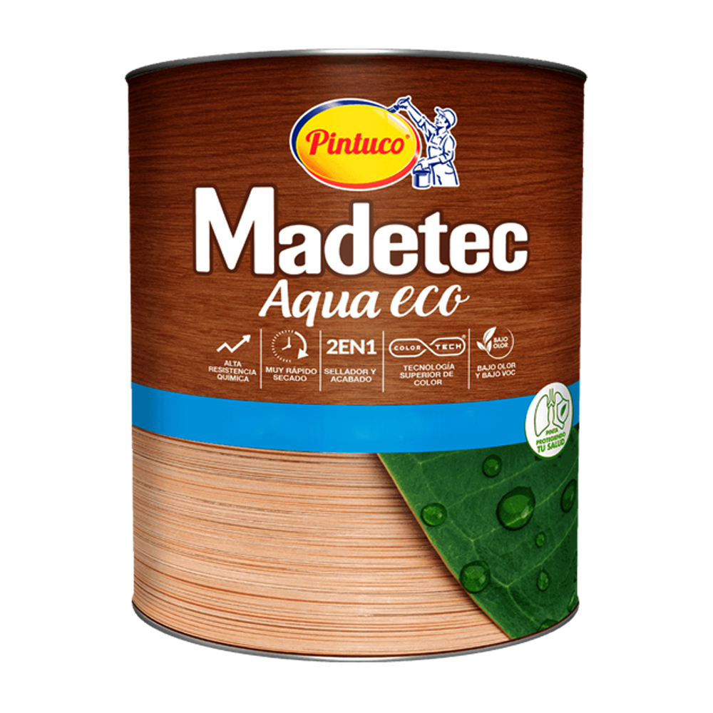 MADETEC AQUA SEMI MATE BASE TINTURABLE X GALON 20005990