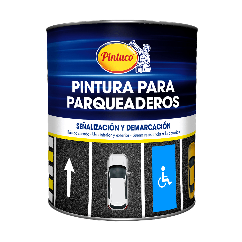 PINTURA TRAFICO PARQUEADERO AZUL X GALON 10398133